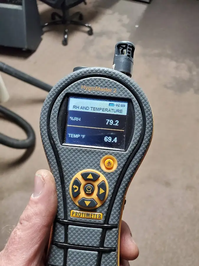 Moisture meter humidity assessment for Mold Remediation & Removal in Rancho Mission Viejo
